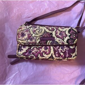 Vera Bradley Purple floral wallet/purse